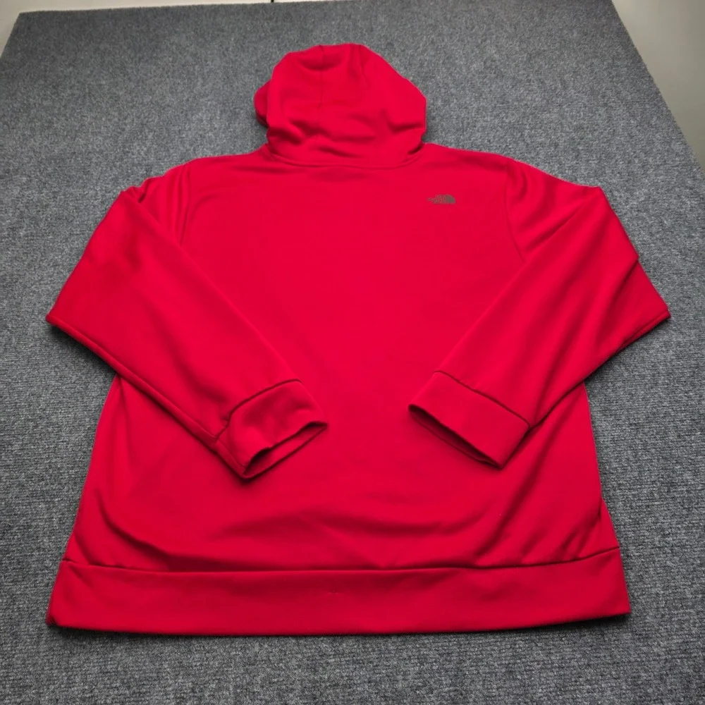 The North Face Men's XL Hoodie Red Pullover‎ Sweatshirt Logo A6S8 Fall 2014